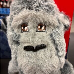 Gray Plush Gorilla Toy